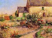 unknow artist The Garden at Kervaudu oil painting reproduction